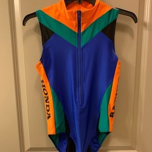 Sporty Multi-color Leotard